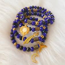 Pulseira de Oxum Opará de cristais - Chamado de Fé