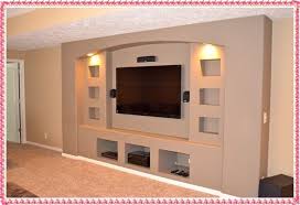 Tv Wall Unit Ideas Gypsum Tv Wall Unit Samples Custom Tv Unit Design Living Room Entertainment Center Built In Entertainment Center Home Entertainment Centers