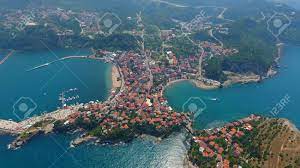 Amasra'da bulunan doğalgaz sevinç yarattı. Luftaufnahme Von Amasra Turkei Lizenzfreie Fotos Bilder Und Stock Fotografie Image 86755057