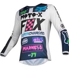 Fox Racing 2019 180 Czar Jersey Youth Color Lightgrey Size Yl