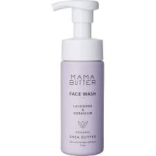 MAMA BUTTER Additive-Free Face Wash, Foam, Blackheads, Corner Plugs,  Lavender & Geranium, 5.1 fl oz (150 ml), Lavender & Geranium, 5.1 fl oz  (150 ml) ...