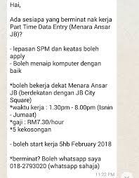 Maybe you would like to learn more about one of these? Kerja Kosong Johor Kerjakosongjoho Twitter