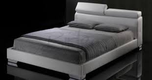Birlea Signature King Size White Faux Leather Bed Frame White Leather Bed Leather Bed Frame Leather Bed
