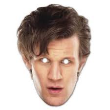 Matt smith as the doctor and karen gillan as his companion, amy pond. Dr Who The 11th Doctor Matt Smith Cardboard Face Mask Partyrama