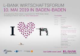 Sie unterstützt die menschen und die wirtschaft im land. Keff Auf Dem Wirtschaftsforum Der L Bank Pure Bw Portal