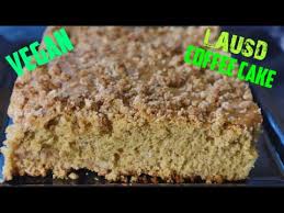 Yes, the coffee cake from lausd schools is the best, though truth be old, it's been many years since high school. How To Make A Vegan Lausd Coffee Cake Youtube