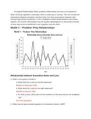 3190000kcal per square meter per year 2. Pogil Ecological Relationships Answer Key Key Ecological Relationships What Symbiotic Relationships Are Seen In Ecosystems Why All Living Organisms Course Hero