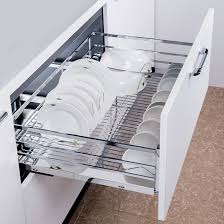 Giá xoong nồi, bát đĩa inox nan GARIS GX02.800 nhập khẩu