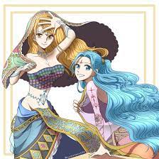 nami vivi by なまたこ ワンピースルフィ ビビ ワンピース かわいいアニメガール