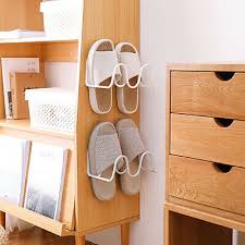 99 ($4.75/count) get it as soon as tue, jun 29. Wall Mounted Shoe Storage Rack Hanging Shelf Slipper Holder Save Space Organizer Eur 7 04 Picclick At