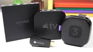 Amazon Fire Tv Vs Apple Tv Vs Roku 3 Vs Google Chromecast Full Comparison Apple Tv Streaming Devices Amazon Fire Tv