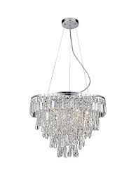 The right light fixture should match • professional installation costs between $130 and $200 so this is still an affordable option even though installation is more complex than for a. Marquis By Waterford Bresna 6 Light Ceiling Fitting Very Co Uk