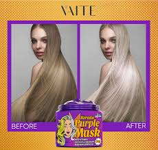 I love weekly treatments like the everpure blonde shade reviving treatment ($10) to restore nutrition to dry, blonde hair. Buy Purple Hair Mask With Argan Oil Keratin For Platinum Silver Blonde Hair Detach Brassy Blonde Yellow Tones Fully Restore Damaged Dry Hair Made In