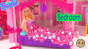 Barbie Glam Bedroom Doll Playset Unboxing Shopkins Micro Lite Little With Images Mini Barbie Dolls Barbie Playset