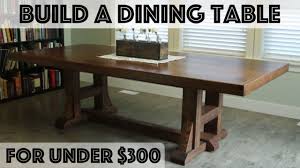 diy dining table: pottery barn inspired
