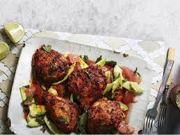 Harissa Roasted Chicken Tasty Chicken Dishes Roast Chicken Dinner Spicy Side Dish