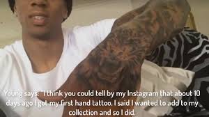 Footballer marcus rashford has thanked the artist who painted a mural of him near to where he grew up. Ashley Young Has Revealed His New Tattoo Youtube