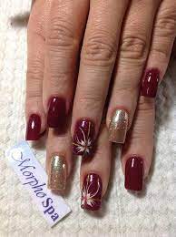 Rojo Dorado Manicura De Unas Unas Manos Y Pies Unas Vinotinto Decoradas Fotos de uñas acrílicas 2018 modaellascom uñas rojas 2018 uñas 2018. rojo dorado manicura de unas unas
