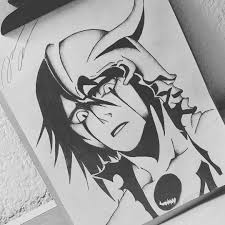 Art Artwork Draw Drawing Pencil Pencilart Pencildrawing Anime Bleach Hollow Bleach Drawing Bleach Anime Art Anime Drawings Sketches