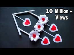 First, d ownload design #93 which is the pattern or cut file for this easy paper flower from my free resource library.it's available as both a pdf (for hand cutting) and an svg/dxf (for machine cutting). Nirmana How To Make Paper Flower Wall Hanging Biththi Sarasili Nirmana Kadadasi à¶à¶©à¶¯ à· Litetube