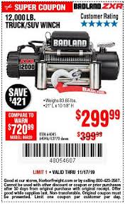 Free Harbor Freight Bucket When You Spend 24 99 Harbor Freight Coupons Winch Harbor Freight Coupon Trucks