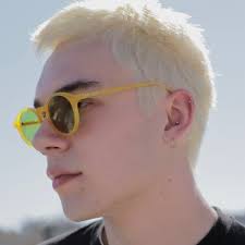 Jamie Indigo Blue Crystal & Blue Sunglasses