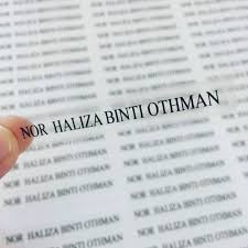 Stiker ini biasanya buat di tempel di buku sekolah, alat tulis. Sticker Nama Untuk Buku Sekolah 180 Multizone Printing Facebook