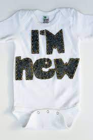 Im New Onisie Shirt Unisex Baby Shower Gift Baby Announcement Unisex Baby Shower Unisex Baby Shower Gifts Baby Clothes Storage