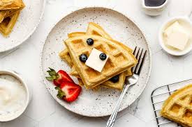 I measured the flour out too early and then ceremoniously dumped half of it into the banana/oat mixture with my elbow. Light Crispy Oat Flour Waffles Vegan Gluten Free Okonomi Kitchen