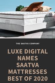 Luxe Digital Reviews Saatva Mattresses Best Luxury Mattresses Of 2020 Saatva Saatva Luxury Mattresses Digital