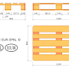 Pallets conforming to the standardization are eligible for the european pallet pool (epp), the system which allows for an exchange as pallet for pallet. 1