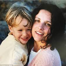 Sue Ellen and Ted Danson