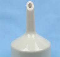 United Scientific Buchner Funnel (200ml, 70mm) - Lab-Grade Porcelain,  Acid-Resistant