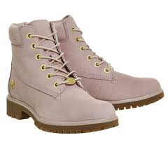 Timberland Slim Premium 6 Inch Boots Mauve Shadow Nubuck Exclusive Ankle Boots Boots Slim Fit Boots Mauve Shoes