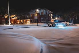 🚔 See this Conway police cruiser parked? That's your friendly reminder to  keep your car in park too! ❄️🚗 The streets around the city are covered in  snow and ice, and they'll