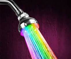Color Changing Shower Head Alcachofas De Ducha Duchas Haz De Luz