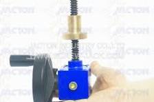 hand operating miniature screw jack,hand worm screw lift ...