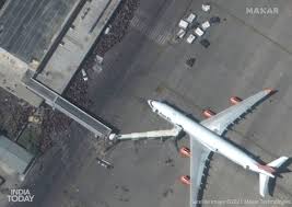 We all like to complain about how awful air travel is, but it can quickly get much, mu. Satellite Images Of Kabul Airport Show Massive Crowds Fleeing Afghanistan World News