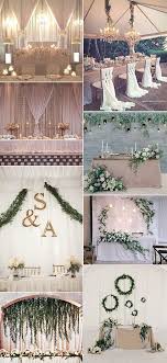 18 Amazing Wedding Head Table Backdrop Decoration Ideas Emmalovesweddings Head Table Wedding Reception Head Table Head Table Wedding Backdrop