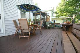 This Deck Is Protected With Thompson S Water Seal Advanced Tinted Wood Protector In Sheer Nutmeg Br Rustic Houses Exterior House Exterior Exterior House Colors