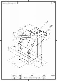 Olculendirilmis Perspektif Resim Ornekleri Makine Egitimi Autocad Isometric Drawing Isometric Drawing Technical Drawing