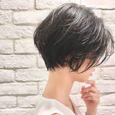 ミニショートグラデーションボブ 小顔 かわいい カジュアル ショートボブ 小顔似合わせショート パーマ シアバター で簡単スタイリング ご覧頂きありがとうございます ramie omotesando でスタイリストをやらせていただいてます山内大成です
