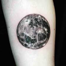 A mall but interesting moon tattoo. Top 85 Moon Tattoo Ideas 2021 Inspiration Guide