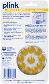plink garbage disposal freshener