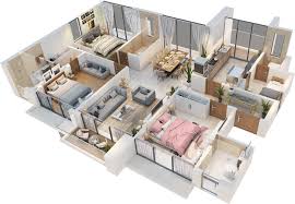 See more ideas about home, my dream home, home decor. 3 Bhk 4bhk Floor Plans Bluegrass Residences 3d House Plans Home Design Floor Plans House Floor Design