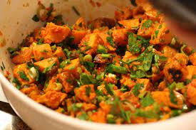 Dinner Recipe Roasted Sweet Potato Salad With Red Pepper Vinaigrette Salad With Sweet Potato Roasted Sweet Potatoes Potatoe Salad Recipe