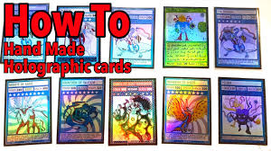 Trading cards are also printed on normal 12 pt uncoated cardstock to offer an authentic sports card look and feel. How To Make Your Own Foil Holographic Trading Cards At Home Youtube
