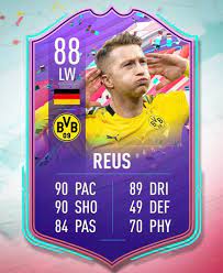 Fut birthday is a celebration of fifa's ultimate team game mode. Duo Fifa On Twitter Marco Reus Fut Birthday Leaked Stats Not Confirmed Lw Position Confirmed Fifa21 Fifa Fut Futbirthday Leak Reus Https T Co T3qyebaiel