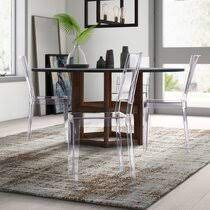 Check out our lucite dining chair selection for the very best in unique or custom, handmade pieces from our dining chairs shops. Clear Lucite Dining Chairs Wayfair