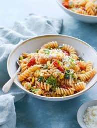 Summer Pasta Primavera Once Upon A Chef Recipe Summer Pasta Primavera Roasted Summer Vegetables Summer Pasta